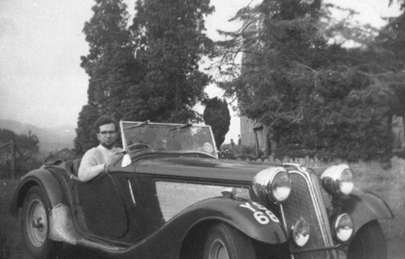 Ken Capewell in his FN-BMW 319 Sports